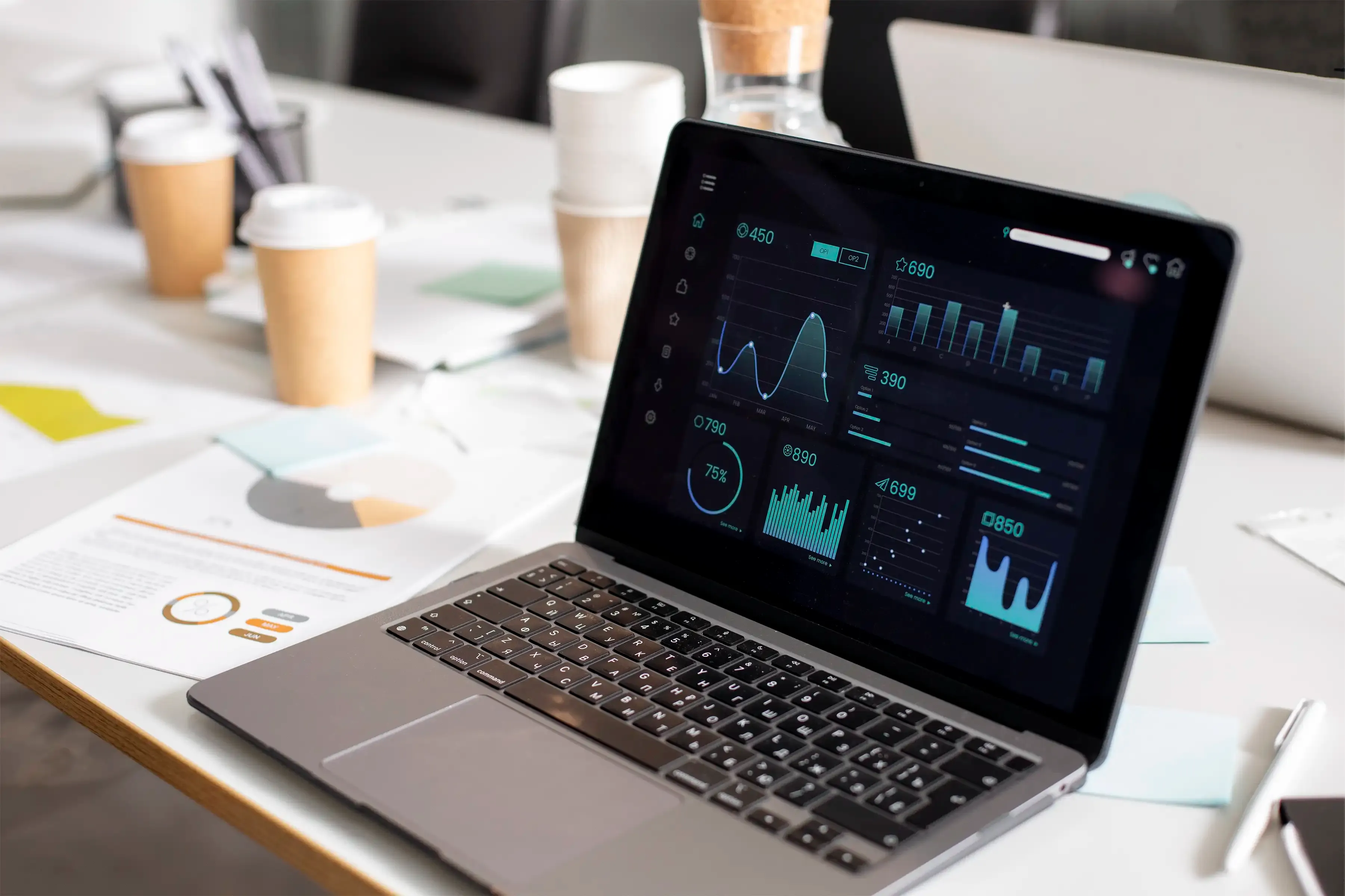 Create compelling dashboards and reports